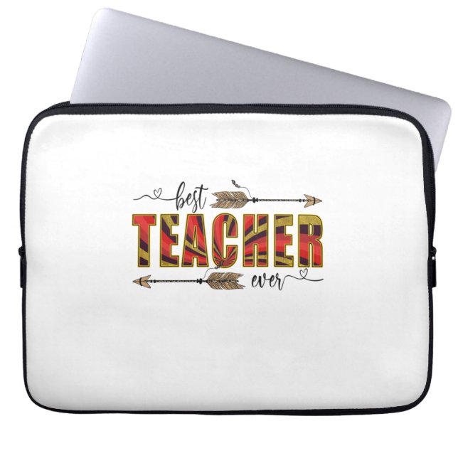 Teacher Art Best Teacher Evers Laptopschutzhülle (Vorderseite)