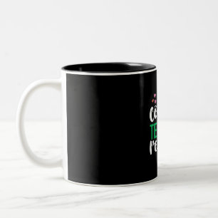 Teacher Art Coffee Teach Wiederholung Zweifarbige Tasse