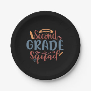 Teacher Art Second Grade Squad Pappteller
