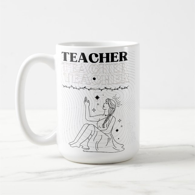 Teacher Ceramic Mug  Kaffeetasse (Links)