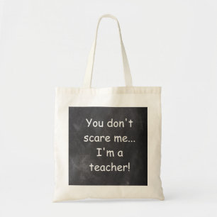 Teacher Chalkboard Design-Geschenk nicht unterhalt Tragetasche