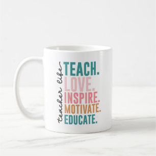 Teacher Coffee Tasse zurück zur Schule