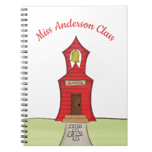 Teacher Colorful Niedlich Whimsical School Notizblock