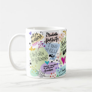 Teacher Daily Affirmation Geschenke Großes Kaffeetasse