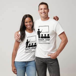 Teacher Definition T - Shirt - Funny Teacher Gift