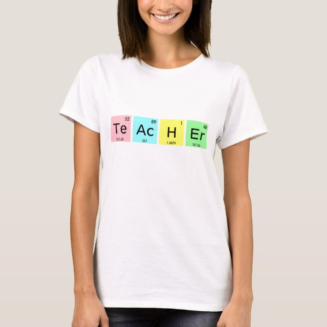 TeAcHEr-Elemente T-Shirt (Vorderseite)