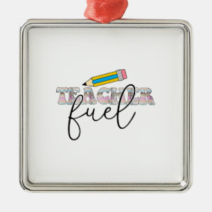 Teacher Fuel Ornament Aus Metall