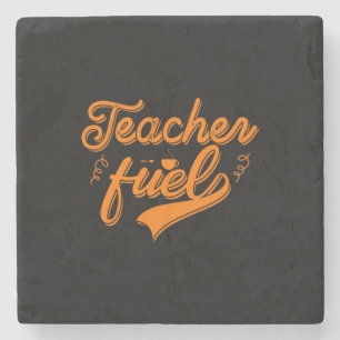 Teacher Fuel Steinuntersetzer