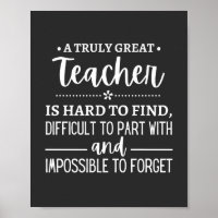 Teacher Gift, A Truly Great Teacher