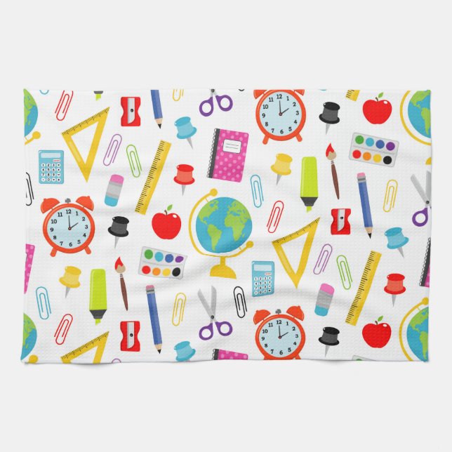 Teacher Gift I Can Only Make Them Think Geschirrtuch (Horizontal)
