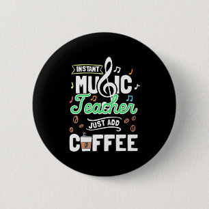 Teacher Gift Instant Music Teacher einfach Kaffee Button
