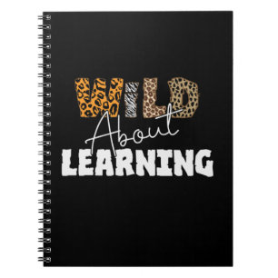 Teacher Gift Wild über Lernen Notizblock