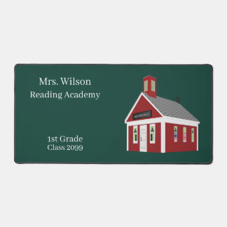 Teacher Gifts Schoolhouse Desk Matts Pads Schreibtischunterlage