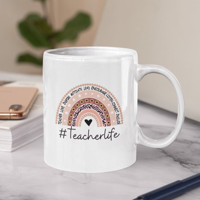Teacher Life Cute Teacher Kaffeetasse (Von Creator hochgeladen)