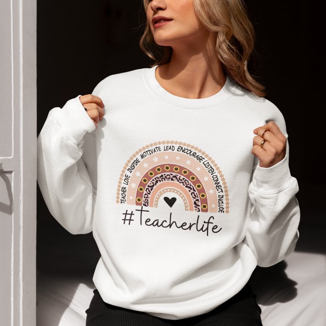 Teacher Life Cute Teacher Sweatshirt (Von Creator hochgeladen)