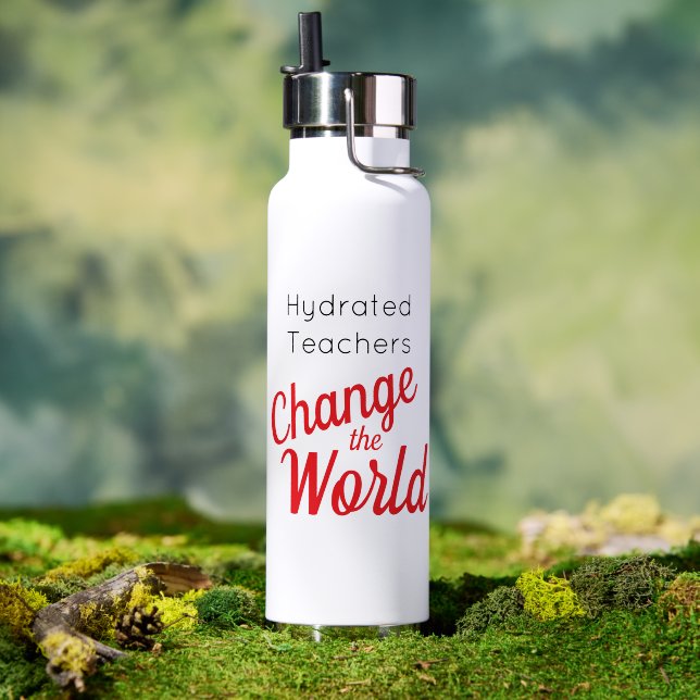 Teacher Motivation Quote Inspiration Trinkflasche ( Außenbereich (gedreht))