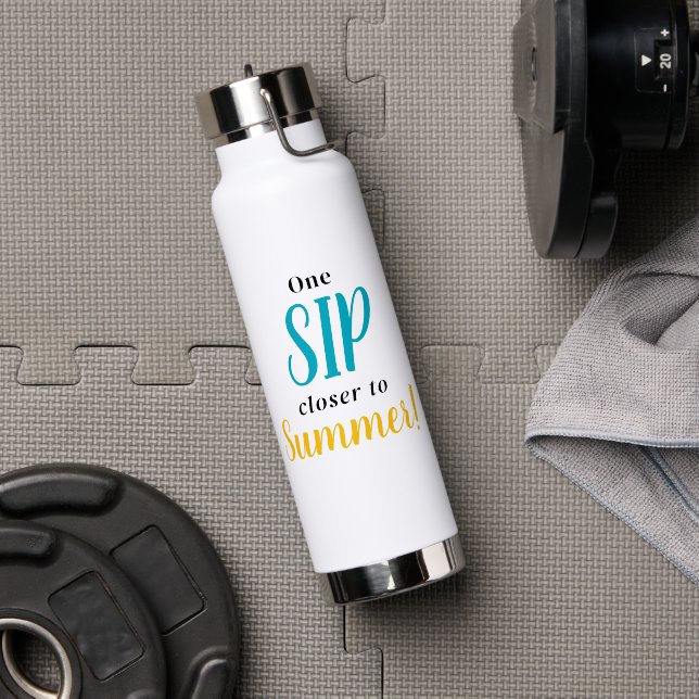 Teacher Motivation Quote Inspiration Trinkflasche (Fitnesstudio (gedreht))