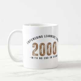 Teacher Mug - Empowering Learners since 2000 Kaffeetasse