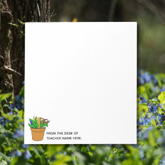 Teacher Notepad with Name Personalization  Notizblock