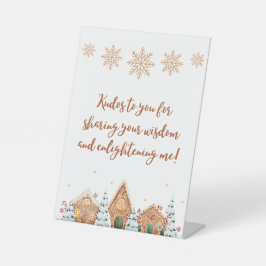 Teacher Pedestal Saisongeschenk, Geschenke für Erz Sockelschild