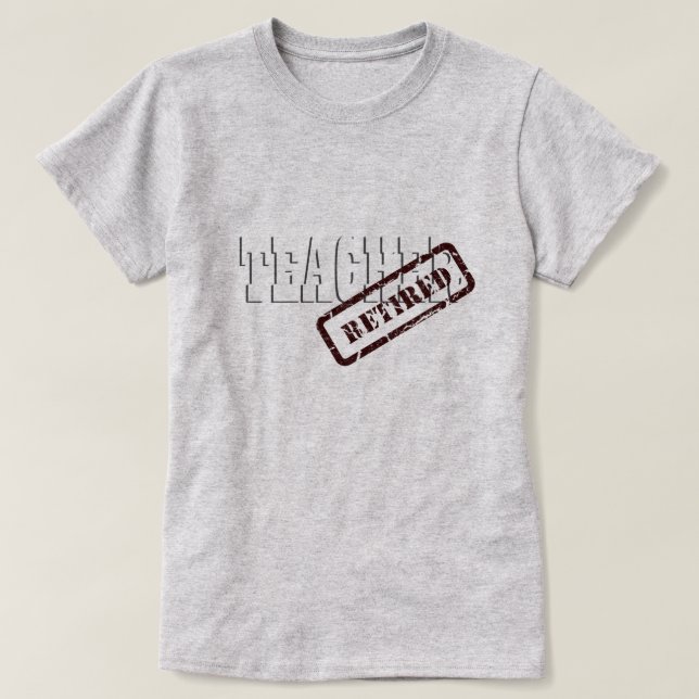 Teacher Remüde Ladys T - Shirt (Design vorne)