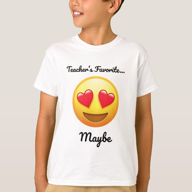 Teacher’s Favorite Maybe | Cheeky Student Tee (Vorderseite)