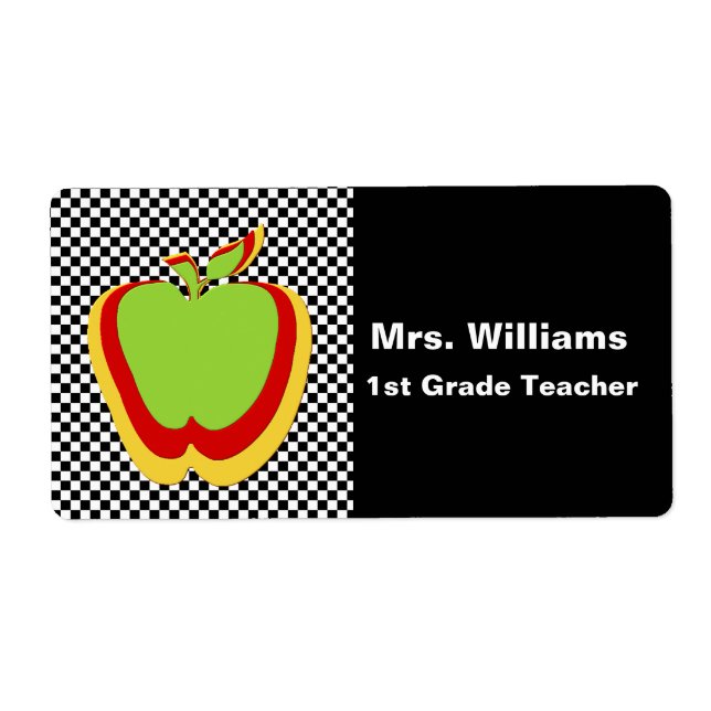 Teacher’s Name Tags (Vorne)