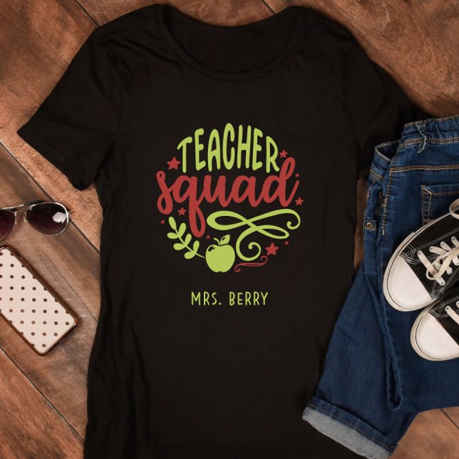 Teacher Squad T-Shirt (Von Creator hochgeladen)