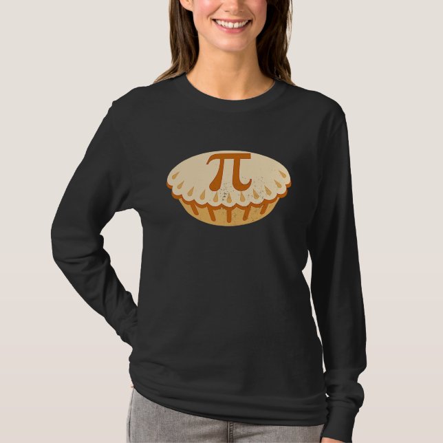 Teacher Student Apple Pie Pi Day Symbol  Math T-Shirt (Vorderseite)