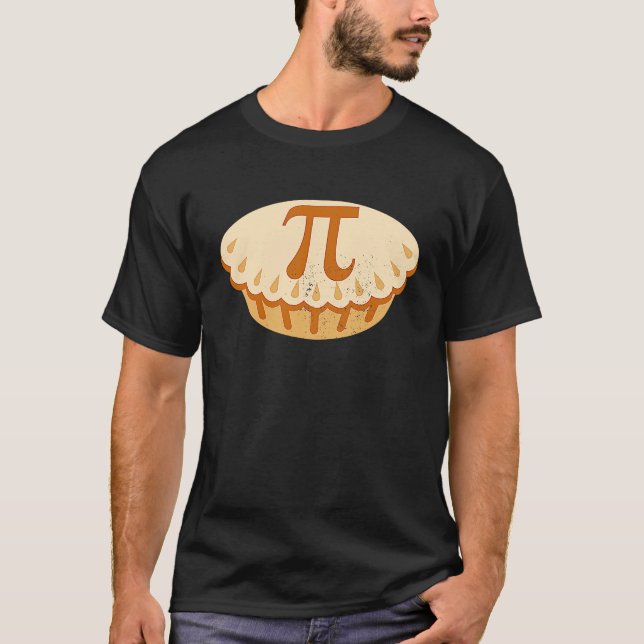 Teacher Student Apple Pie Pi Day Symbol  Math T-Shirt (Vorderseite)