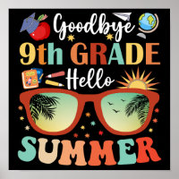 Teacher Students Goodbye 9th Grade Hallo Sommer