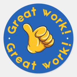 Teacher Supplies for Classiroom/great work sticker