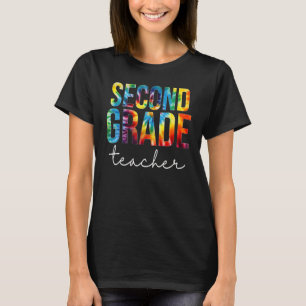 Teacher Tie Dye Apprection Day Back T-Shirt