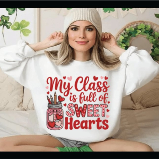 Teacher Valentine Sweet Hearts T-Shirt (Von Creator hochgeladen)