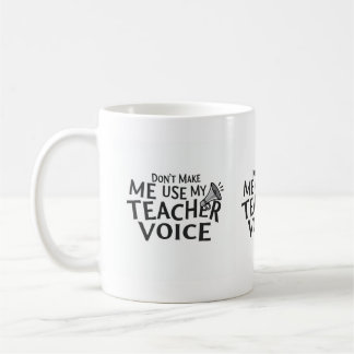 Teacher Voice Mug Kaffeetasse