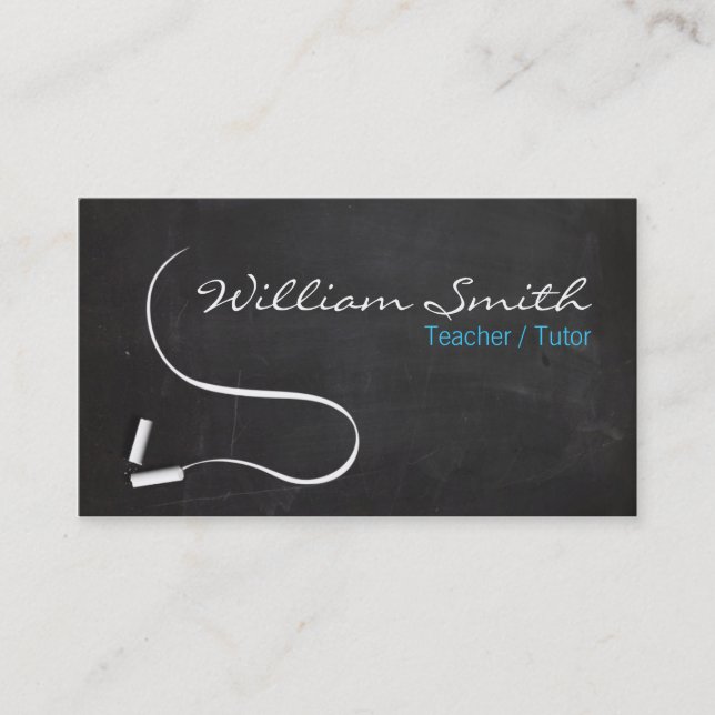 Teacher/Vormund Business card Visitenkarte (Vorderseite)