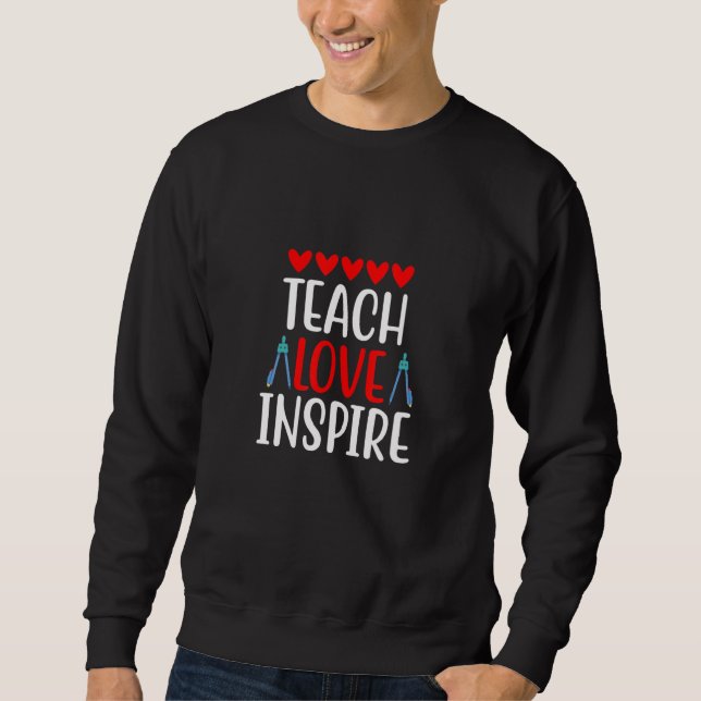 Teachers Appreciation Day Best Teacher Ever Teachi Sweatshirt (Vorderseite)