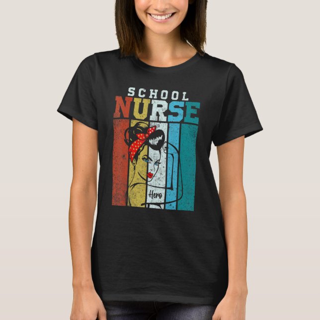 Teachers Back To School Nurse Summer Vacation T-Shirt (Vorderseite)