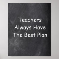 Teachers Best Plan Chalkboard Klasse Dekoration