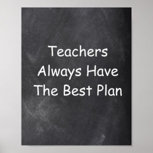 Teachers Best Plan Chalkboard Klasse Dekoration
