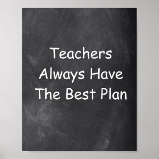Teachers Best Plan Chalkboard Klasse Dekoration