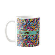 Teacher's Inspirier, Educate, Motivate Coffee Mugs
