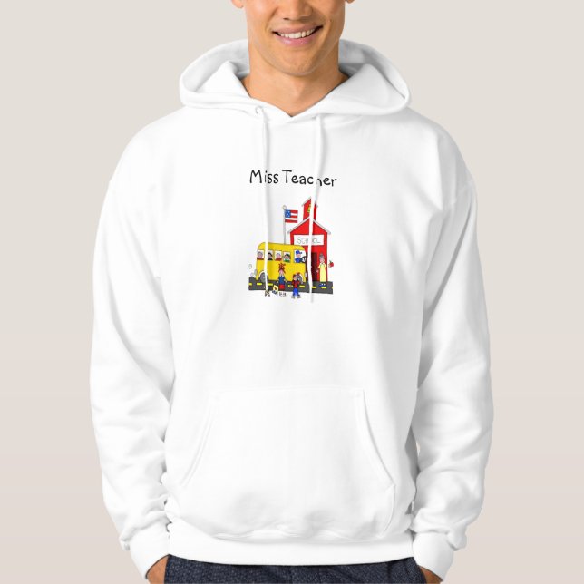 Teacher's Personalisiert Sweatshirt TEMPLATE (Vorderseite)