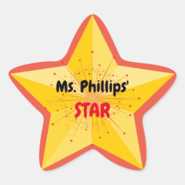 Teacher's Star Stickers