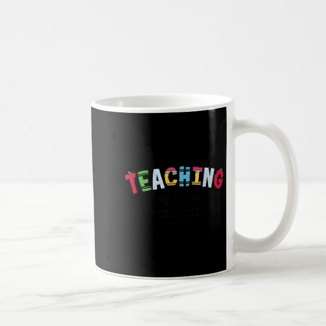 Teaching Is My Ministry Christian Teacher Bible Ve Kaffeetasse (Rechts)