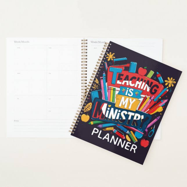 Teaching is My Ministry Planner Planer (Anzeige)