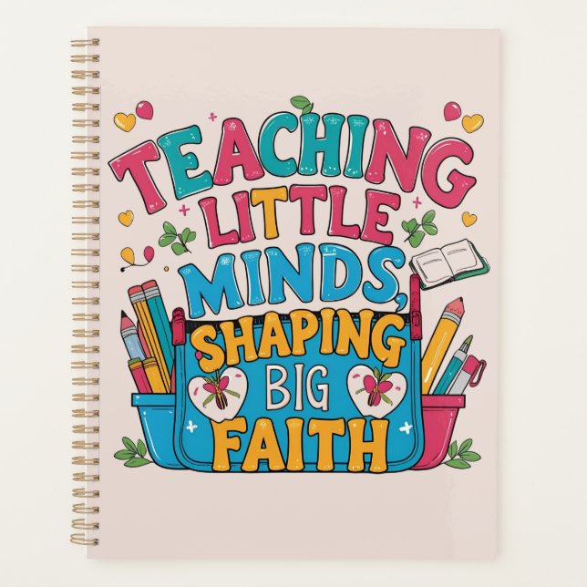 Teaching Little Minds Teacher's Planner  Planer (Vorderseite)