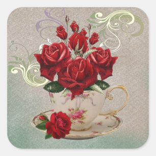 Teacup 3 Aufkleber