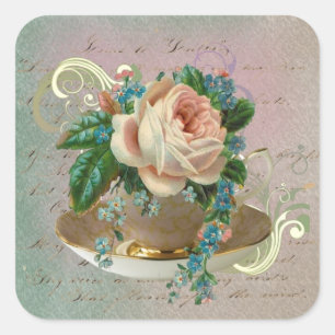 Teacup 4 Aufkleber