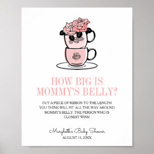 Teacup & Blume Babydusche Mommy's Bly Game Poster